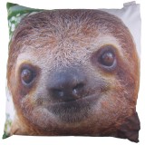 Decorative Sloth Print Cushion